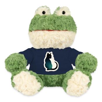 Katze Silhouette - MiniFeet® Frosch Torge - French Navy - Vorne