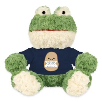 Positive Potato Lebensfreude Lebensgefühl Freude - MiniFeet® Frosch Torge - French Navy - Vorne