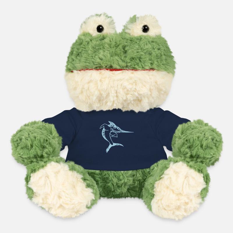 Espadon poisson de requin - Grenouille Torge MiniFeet® - bleu marine