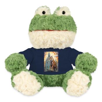 Tiger majestätisch vor Kathedrale - MiniFeet® Frosch Torge - French Navy - Vorne