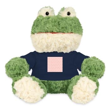 Pink Honeycomb Pattern - MiniFeet® Frog Torge - french navy - Front