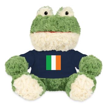 Irland-Flagge, irische stolz, Irland patriotische Geschenk - MiniFeet® Frosch Torge - French Navy - Vorne