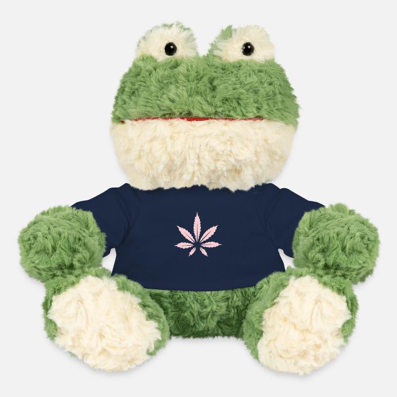 Cannabis Leaf - MiniFeet® Frog Torge - french navy
