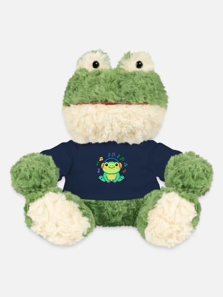 DJ Żabka – musical frog - MiniFeet® Frog Torge - french navy