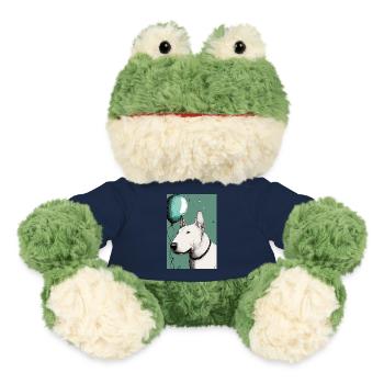 Bullterrier Hund Ballon - MiniFeet® Frosch Torge - French Navy - Vorne