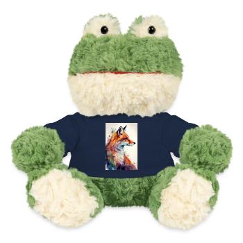 Renard Renard Animal Aquarelle Animal - Grenouille Torge MiniFeet® - bleu marine - Devant