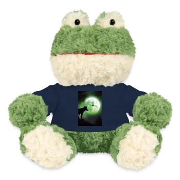 Wolf and Moon - MiniFeet® Frog Torge - french navy - Front