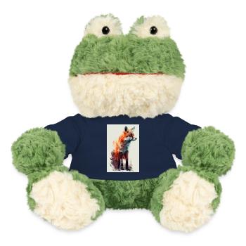 Fuchs Füchse Tier Animal - MiniFeet® Frosch Torge - French Navy - Vorne
