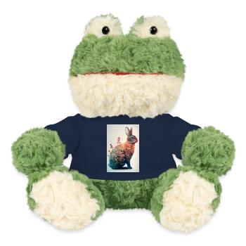 Lapin lapin animal animal de compagnie fleur de lapin - Grenouille Torge MiniFeet® - bleu marine - Devant
