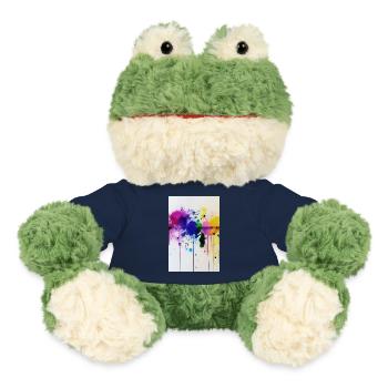 Paint splashes - MiniFeet® Frog Torge - french navy - Front