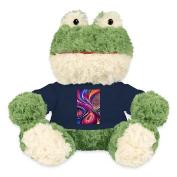 Abstract art - MiniFeet® Frog Torge - french navy - Front