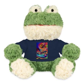 Abstract art - MiniFeet® Frog Torge - french navy - Front