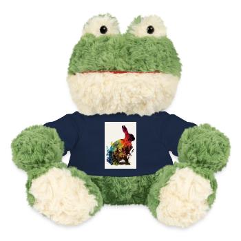 Lapin lapin animal animal de compagnie Silhouette de lapin - Grenouille Torge MiniFeet® - bleu marine - Devant
