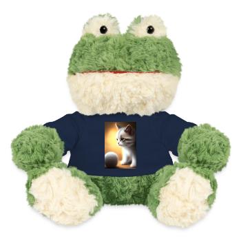 Little Cute Baby Cat - MiniFeet® Frog Torge - french navy - Front