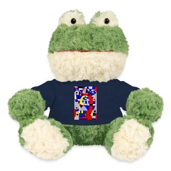 Abstract art - MiniFeet® Frog Torge - french navy - Front