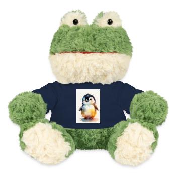 Pingouins Pingouins Aquarelle d’Animal - Grenouille Torge MiniFeet® - bleu marine - Devant