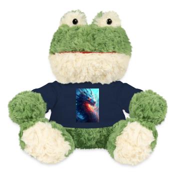 Dragon Mystical Dragon Fantasy Cool - MiniFeet® Frog Torge - french navy - Front