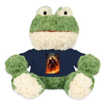 Deus Vult Kreuzritter Tempelritter Mittelalter - MiniFeet® Frosch Torge - French Navy - Vorne