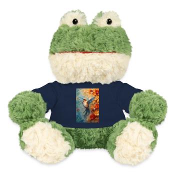 Hummingbird Hummingbird Bird Hummingbird Animal Colorful - MiniFeet® Frog Torge - french navy - Front