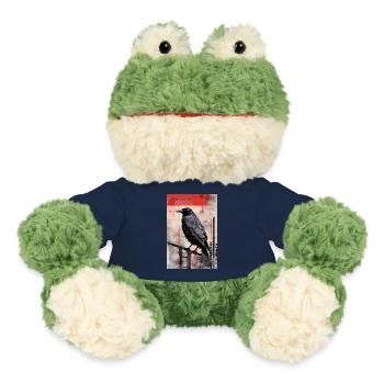 Rabe Raben Krähe Krähen Vogel Tier China - MiniFeet® Frosch Torge - French Navy - Vorne