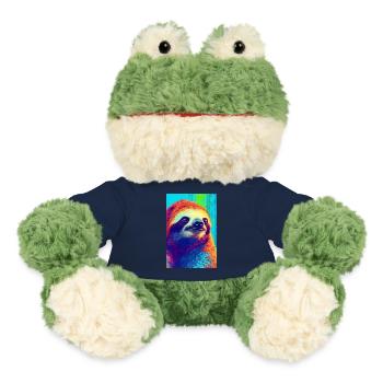 Paresseux paresseux endormi animal paresseux - Grenouille Torge MiniFeet® - bleu marine - Devant