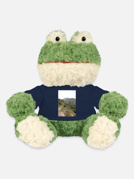 Berg Berge Berglandschaft Poster - MiniFeet® Frosch Torge - French Navy