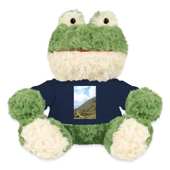 Montagnes de montagne Paysage de montagne Poster - Grenouille Torge MiniFeet® - bleu marine - Devant