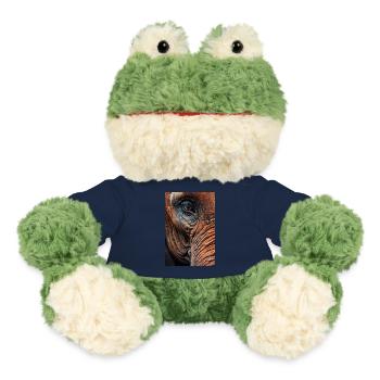 Elephant Animal Elephant Zoo Closeup Face - MiniFeet® Frog Torge - french navy - Front