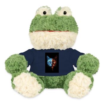 Chat Chats Amoureux Chat Propriétaire Chaton Glace - Grenouille Torge MiniFeet® - bleu marine - Devant