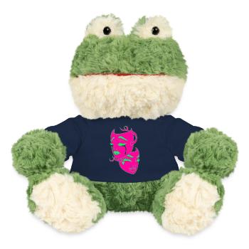 Beautiful female paint art Face colorful woman - MiniFeet® Frog Torge - french navy - Front