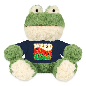 Cannabis Marihuana Weed Kiffen - MiniFeet® Frosch Torge - French Navy - Vorne
