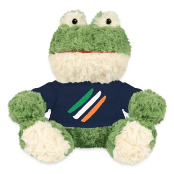 Irland / Irlandflagge - Diagonal - Stylish - MiniFeet® Frosch Torge - French Navy - Vorne