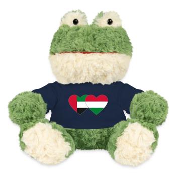 Vereinigte Arabische Emirate Ungarn Flagge Herz - MiniFeet® Frosch Torge - French Navy - Vorne