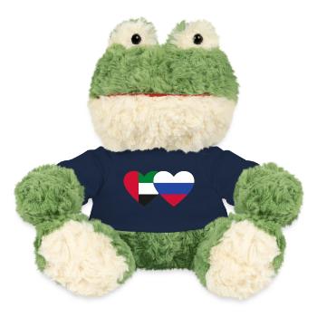 Vereinigte Arabische Emirate Russland Flagge Herz - MiniFeet® Frosch Torge - French Navy - Vorne