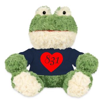 831 Heart 2 - MiniFeet® Frog Torge - french navy - Front