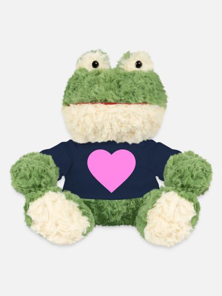 the pink/purple heart - MiniFeet® Frosch Torge - French Navy