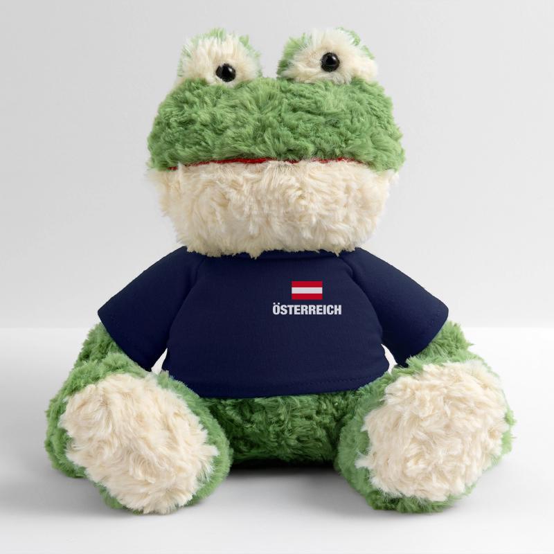 Austria, Austrian Flag, Austria Gift MiniFeet® Frog Torge