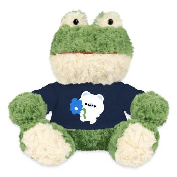 Romantischer Eisbär - MiniFeet® Frosch Torge - French Navy - Vorne