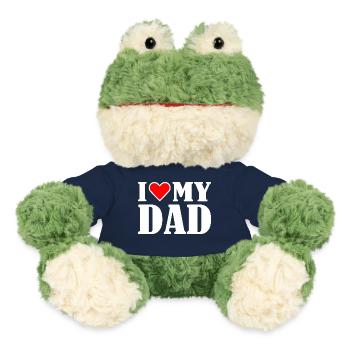 I love my dad - Grenouille Torge MiniFeet® - bleu marine - Devant