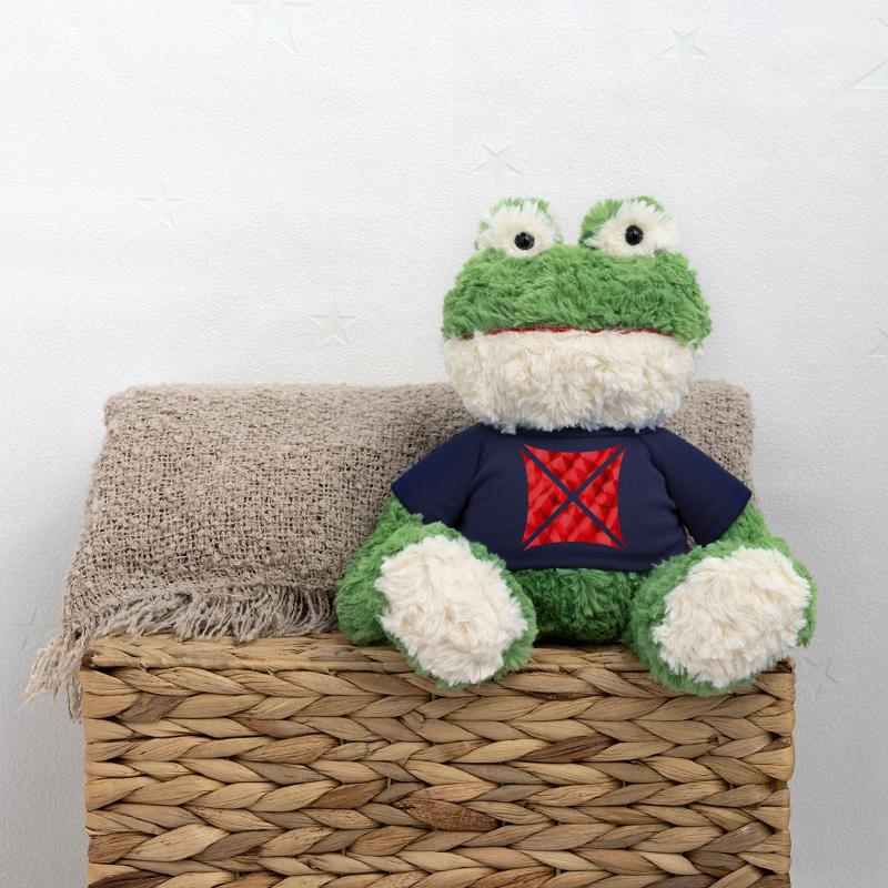 Abstraktes Polygon Design rot MiniFeet® Frosch Torge