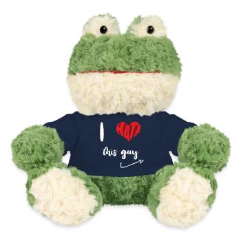Hasse diesen Kerl Stopp Hass Anti Hass - MiniFeet® Frosch Torge - French Navy - Vorne