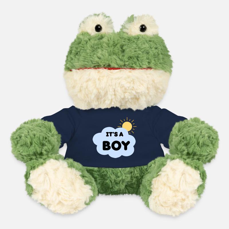 Durchsage Geburtsjunge Cloud Sun, es ist ein Junge - MiniFeet® Frosch Torge - French Navy