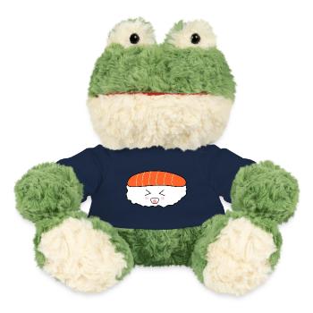 Kawaii food Kawaii Kostüm Kawaii Sticker lustig - MiniFeet® Frosch Torge - French Navy - Vorne