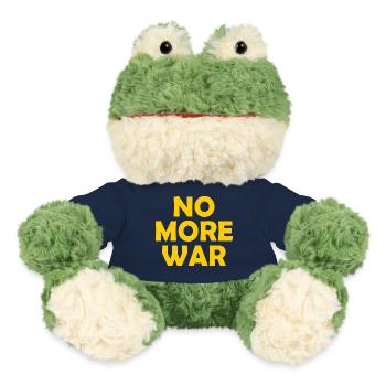 No more war - MiniFeet® Frog Torge - french navy - Front