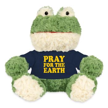 Pray for the earth - Grenouille Torge MiniFeet® - bleu marine - Devant