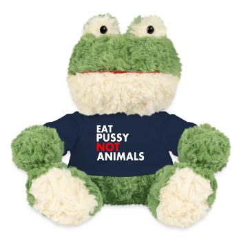 Mangez de la chatte pas des animaux - Grenouille Torge MiniFeet® - bleu marine - Devant