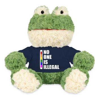 No one is illegal - Grenouille Torge MiniFeet® - bleu marine - Devant