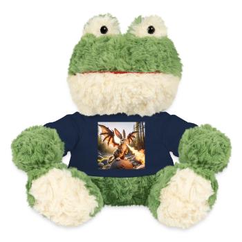 Dragon Lapin Cracheur de Feu #12 - Grenouille Torge MiniFeet® - bleu marine - Devant