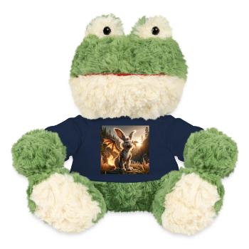 Dragon Lapin Cracheur de Feu #24 - Grenouille Torge MiniFeet® - bleu marine - Devant