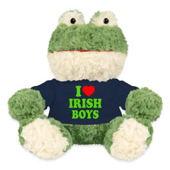 I love irish boys - Grenouille Torge MiniFeet® - bleu marine - Devant